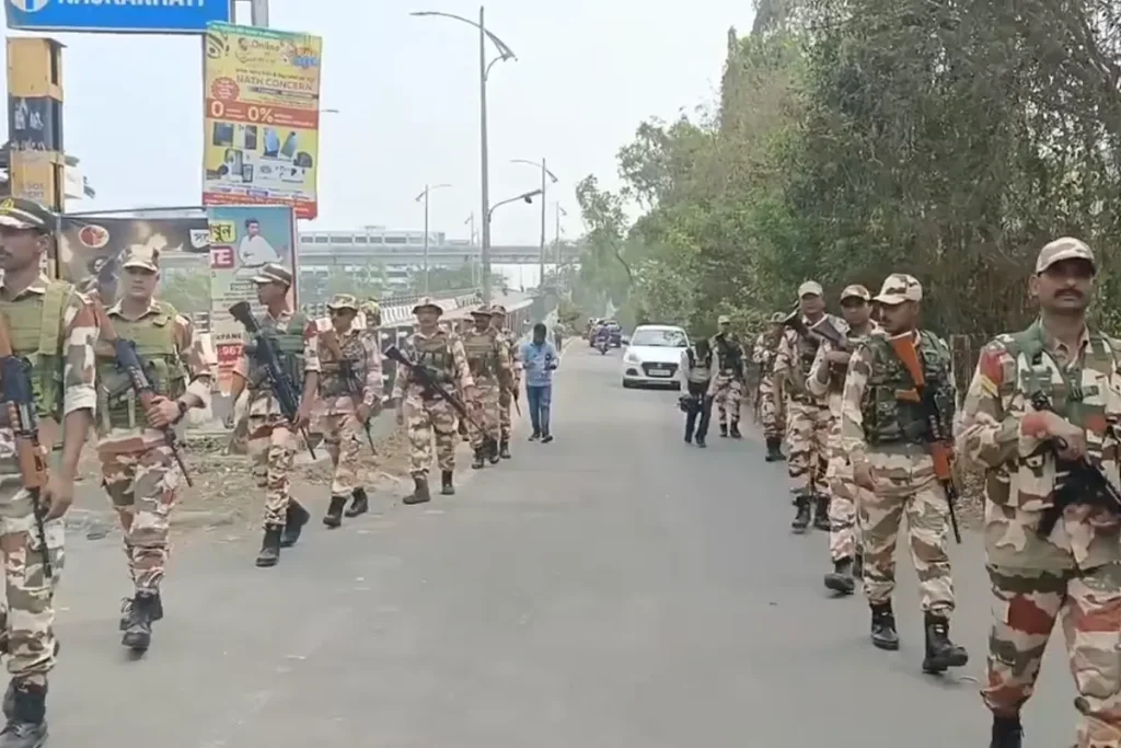 West Bengal Elections: विधाननगर कमिश्नरेट में तैनात हुईं दो कंपनी केंद्रीय बल, कल से शुरू होगा रूट मार्च
