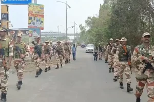 West Bengal Elections: विधाननगर कमिश्नरेट में तैनात हुईं दो कंपनी केंद्रीय बल, कल से शुरू होगा रूट मार्च