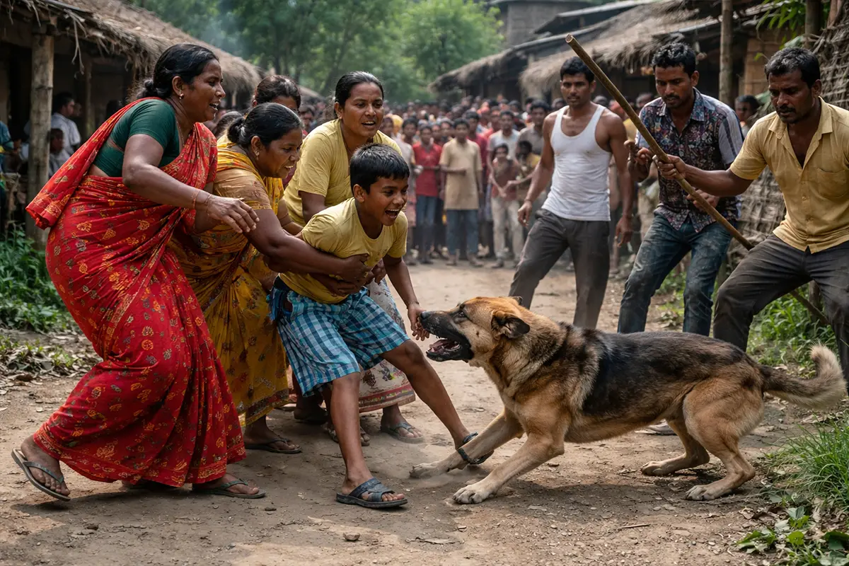 Haroa dog attack North 24 Parganas: हाड़ोवा के चार गांवों में कुत्ते के हमले से 71 लोग घायल, गांव में फैला डर