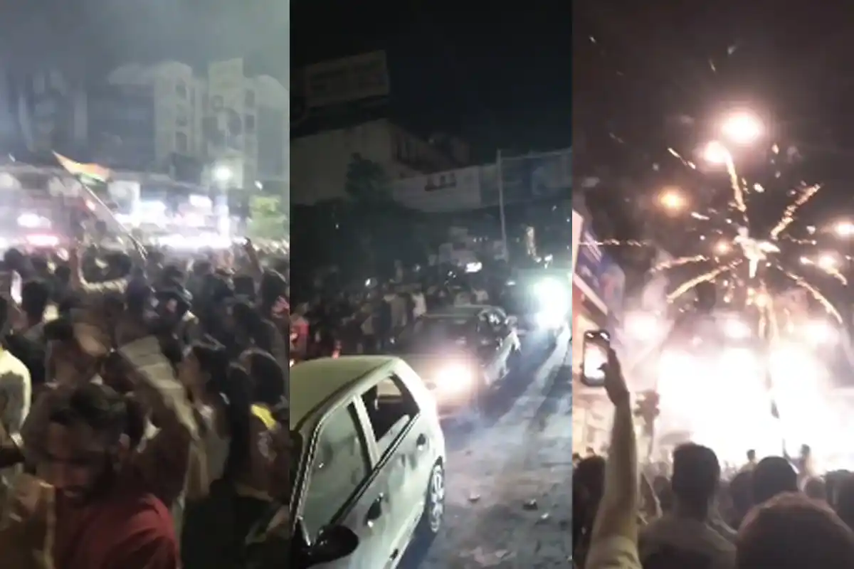 Nagpur: भारत की जीत पर गोकुलपेठ चौक पर उमड़ा जनसैलाब, पूरा शहर जश्न में डूबा 13 India Victory Celebration Nagpur Gokul Peth: गोकुलपेठ चौक पर उमड़ी भीड़, पूरा शहर जश्न में