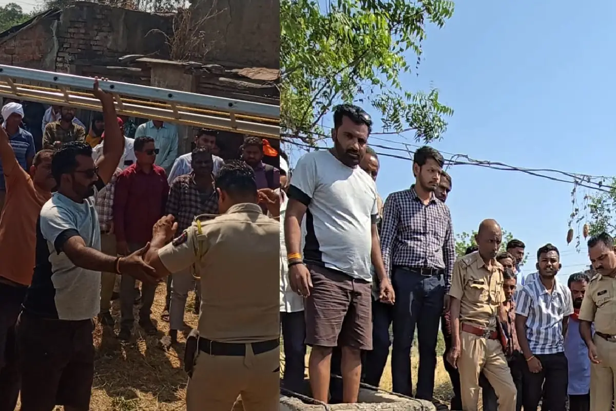 Saoner woman rescued from well Nagpur: सावनेर में कुएं में कूदी महिला को सामाजिक कार्यकर्ता हितेश बनसोड, फायर ब्रिगेड व पुलिस की संयुक्त कार्रवाई से सुरक्षित बचाया गया।