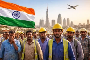 Indian workers Gulf region war zone safety: आखात क्षेत्र में फंसे भारतीय श्रमिकों की सुरक्षा को लेकर प्रयास तेज
