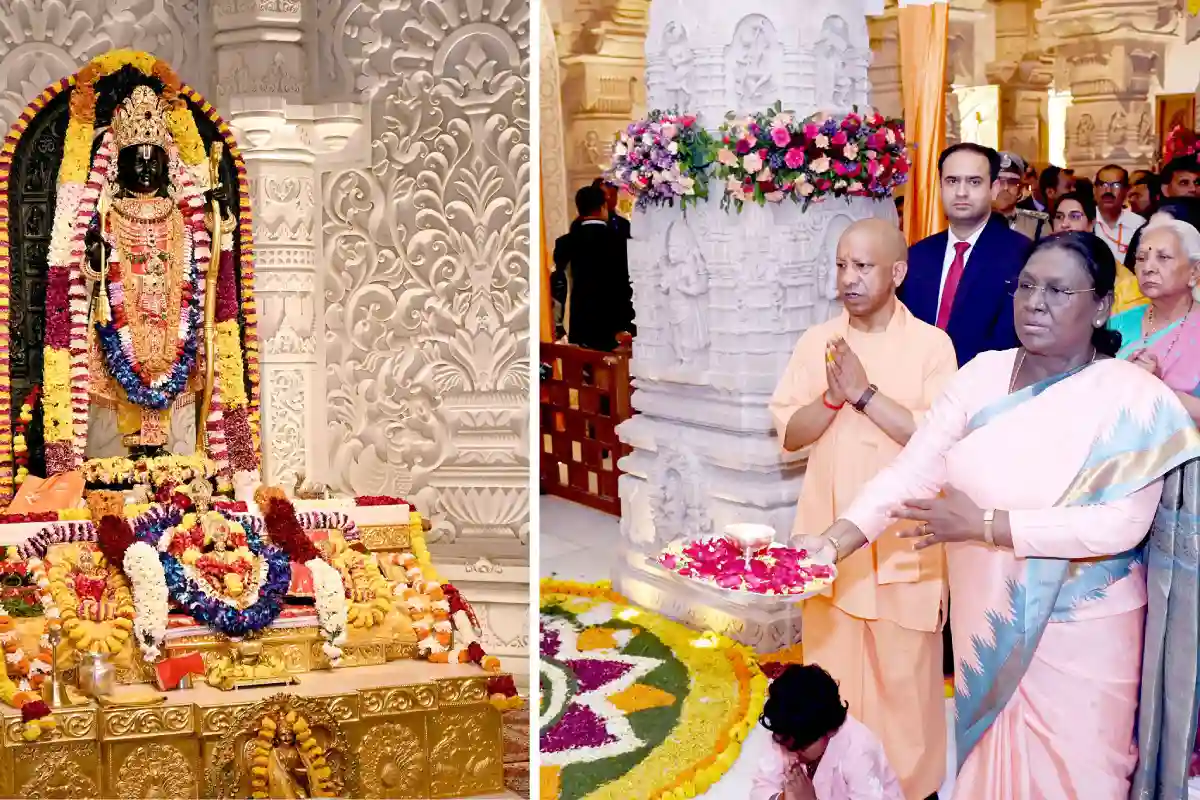 राष्ट्रपति द्रौपदी मुर्मू ने राम मंदिर में की श्री राम यंत्र की स्थापना, जानिए क्या है इसका महत्त्व