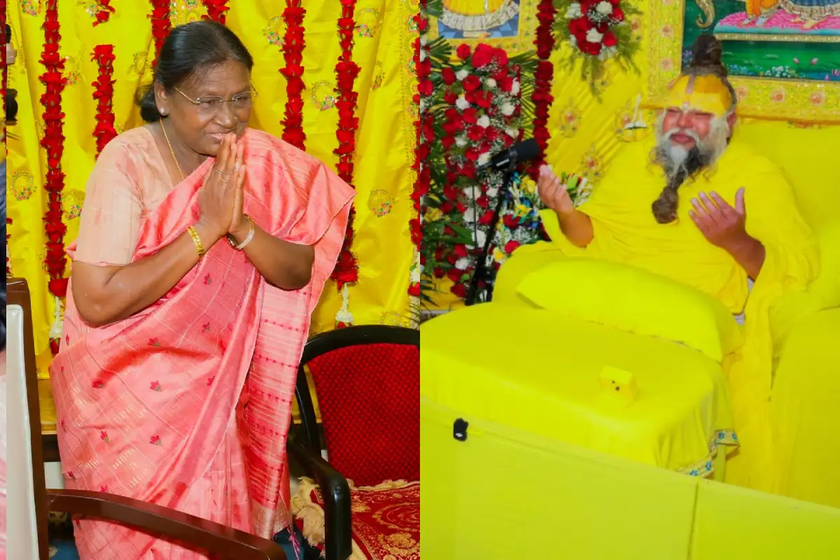 प्रेमानंद महाराज से मिली राष्ट्रपति द्रौपदी मुर्मू, इस्कॉन और प्रेम मंदिर के भी किये दर्शन