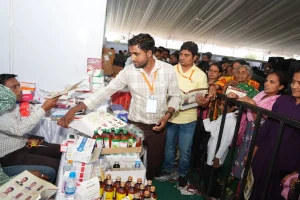 नागपुर में लगा महा स्वास्थ्य शिविर, हजारों लोगों को मिला मुफ्त इलाज