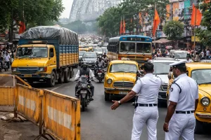 Ram Navami Traffic Restriction Kolkata: राम नवमी पर कोलकाता में वाहन चलाचल पर प्रतिबंध, आपातकालीन सेवाओं को मिलेगी छूट