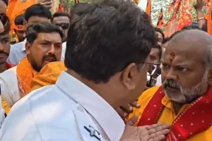 Ram Navami procession West Bengal: न्यू टाउन में राम नवमी शोभायात्रा को लेकर सुबह हुई बहस, बाद में शांतिपूर्वक निकली यात्रा