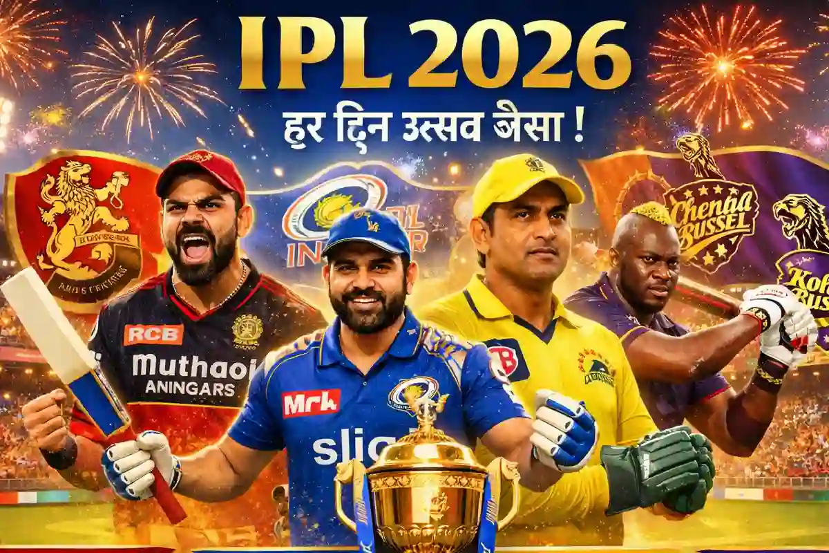 IPL 2026: आईपीएल 2026 का हो चुका आगाज, हर दिन उत्सव जैसा