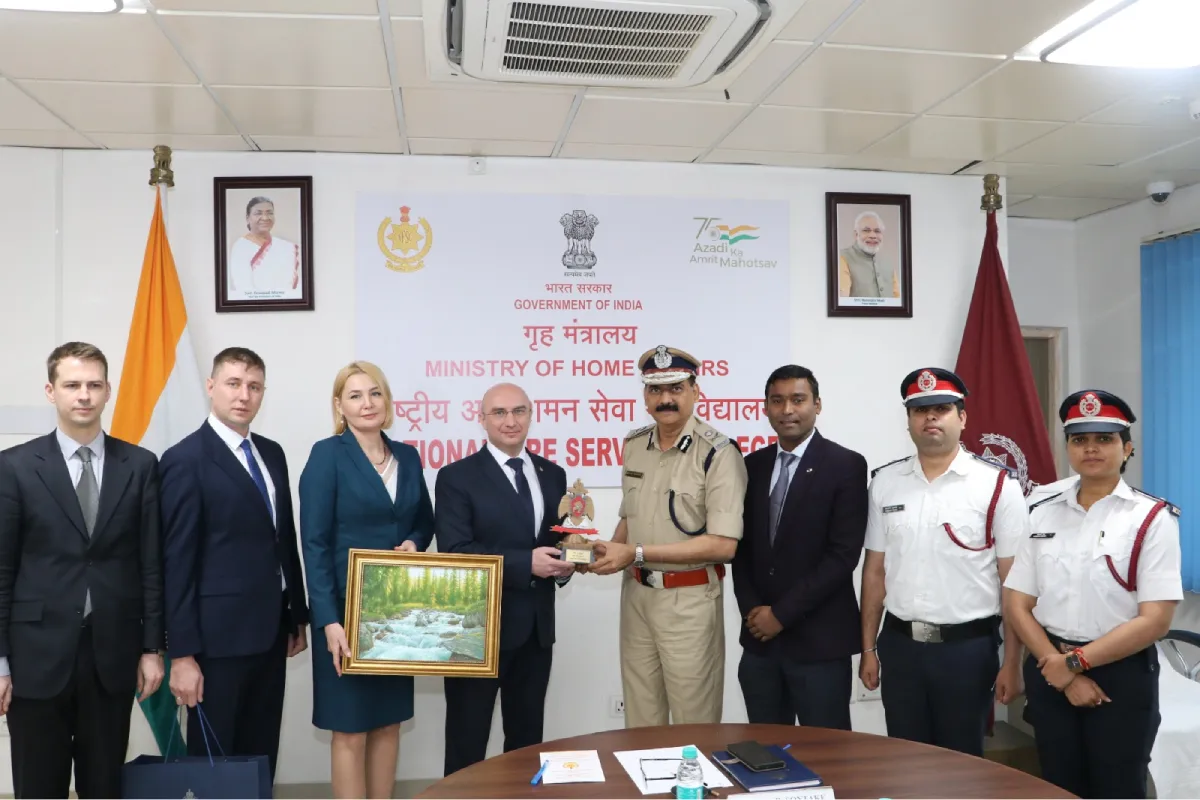 NFSC नागपुर में रूसी प्रतिनिधिमंडल का दौरा, अग्निशमन सहयोग पर जल्द होगा समझौता