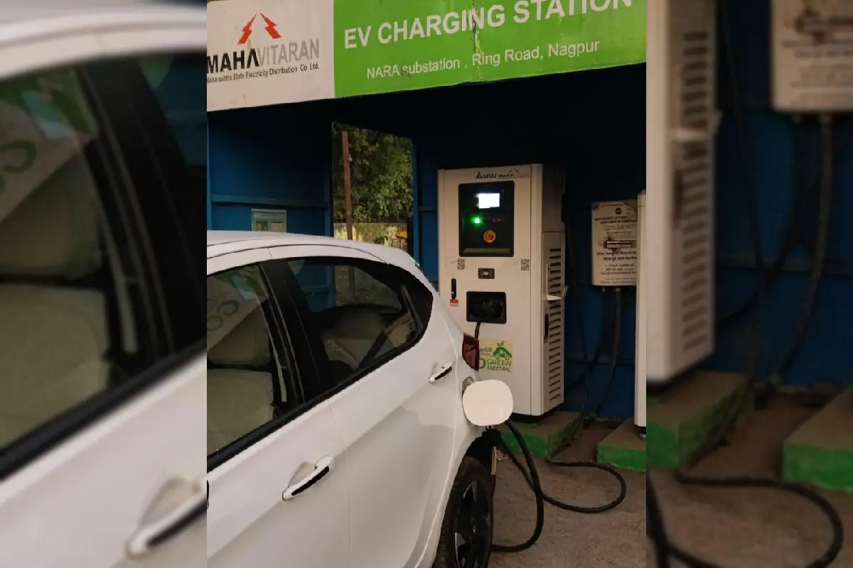 Nagpur 307 EV charging stations Mahavitaran: नागपुर जिले में महावितरण ने 307 सार्वजनिक ई-चार्जिंग स्टेशन स्थापित किए, 49 हजार से अधिक ई-वाहन चालकों को फास्ट चार्जिंग की सुविधा मिलेगी।