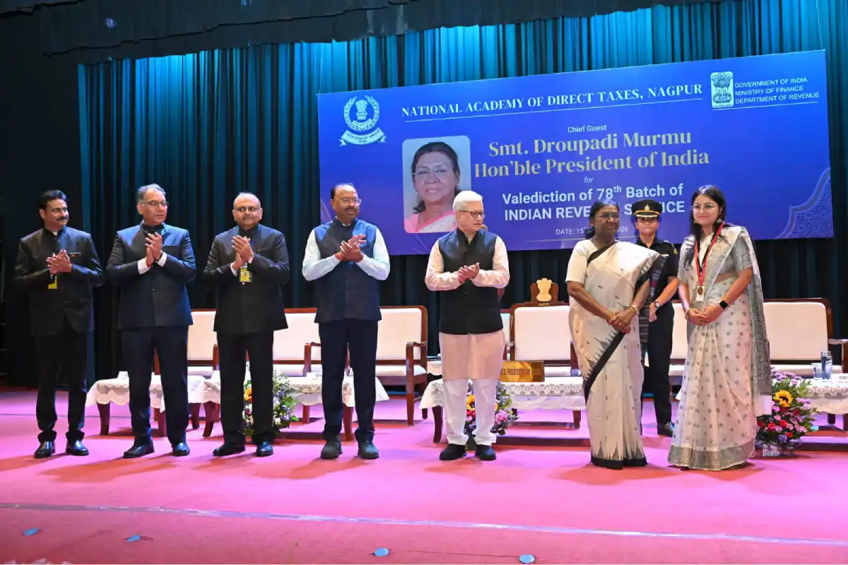 Droupadi Murmu NADT convocation Nagpur: राष्ट्रीय प्रत्यक्ष कर अकादमी दीक्षांत समारोह: ईमानदारी से मजबूत शासन की बात
