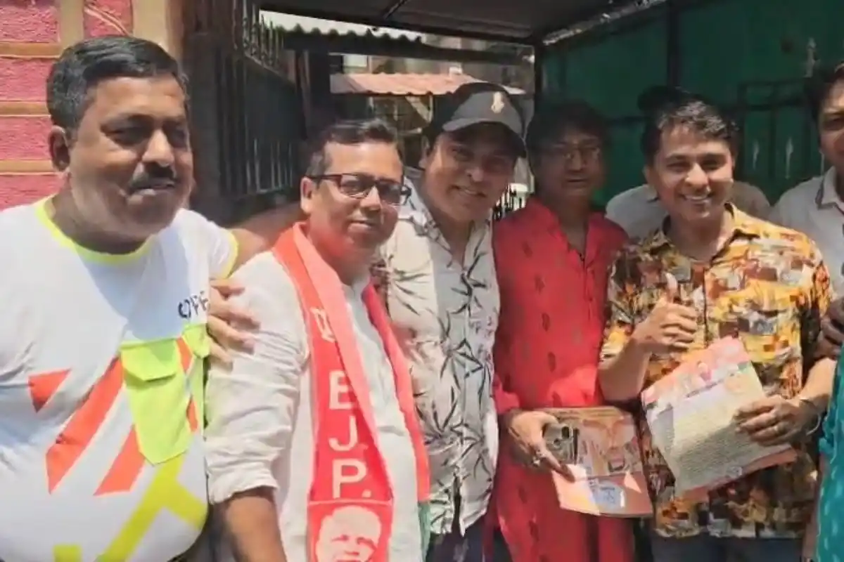 बंगाली नववर्ष पर बेहाला पूर्व में शंकर शिकदार की भव्य प्रभात फेरी से चुनावी प्रचार तेज 14 Behala East BJP Candidate Shankar Sikdar: Bengali New Year Rally: शंकर शिकदार ने बंगाली नववर्ष पर बेहाला पूर्व में निकाली प्रभात फेरी से तेज किया प्रचार