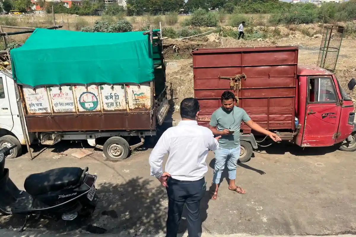 नागपुर में गैस सिलेंडर का अवैध खेल, मौके पर पकड़ी गई अवैध रिफिलिंग