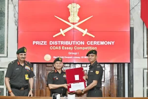 Major Kshitij Limse: नागपुर के मेजर क्षितिज लिमसे को सेना प्रमुख जनरल उपेंद्र द्विवेदी ने दिया सेना अध्यक्ष विशेष गौरव पदक