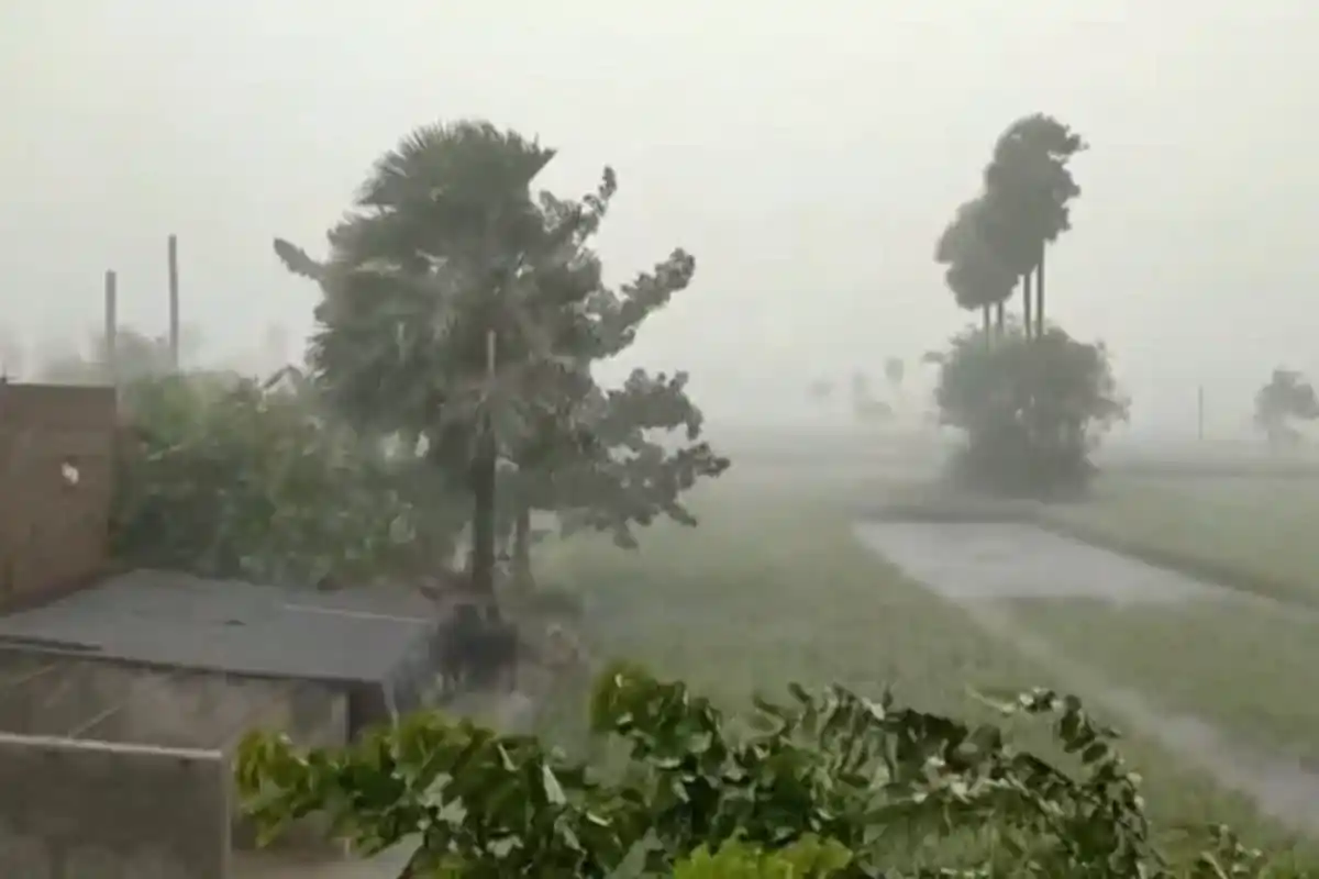 Yavatmal heavy rain storm: तुफानी हवा और मुसलाधार बारिश ने मचाई तबाही