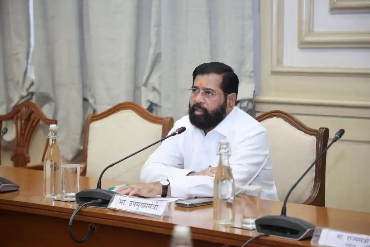 Gosikhurd water tourism project work progress Eknath Shinde: गोसीखुर्द जलाशय में जल पर्यटन काम तेजी से पूरा करने के निर्देश