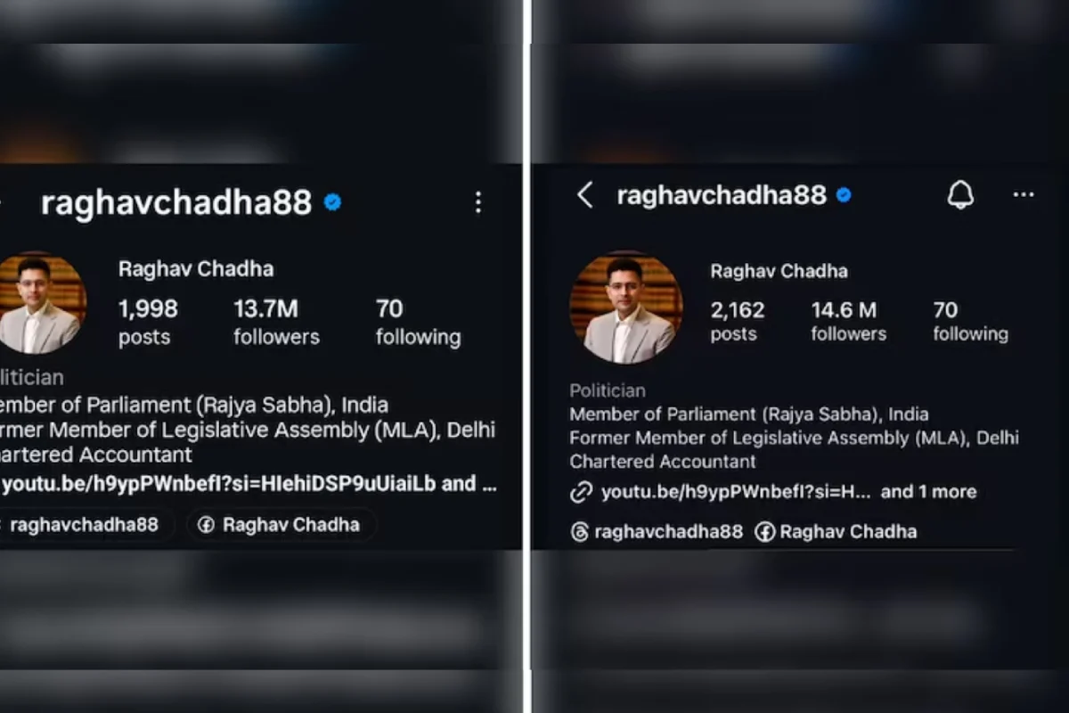 Gen Z को नहीं भाया राघव चड्डा का BJP में जाना! 24 घंटे में 10 लाख लोगों ने किया अनफॉलो