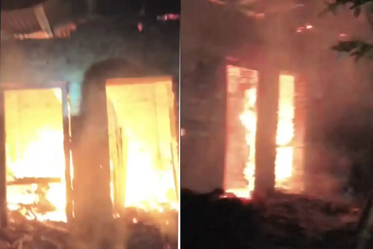 Malda Labourer house fire Harishchandrapur: मालदा में भीषण आग में दिन मजदूर परिवार का घर जलकर राख, सब कुछ हुआ खत्म