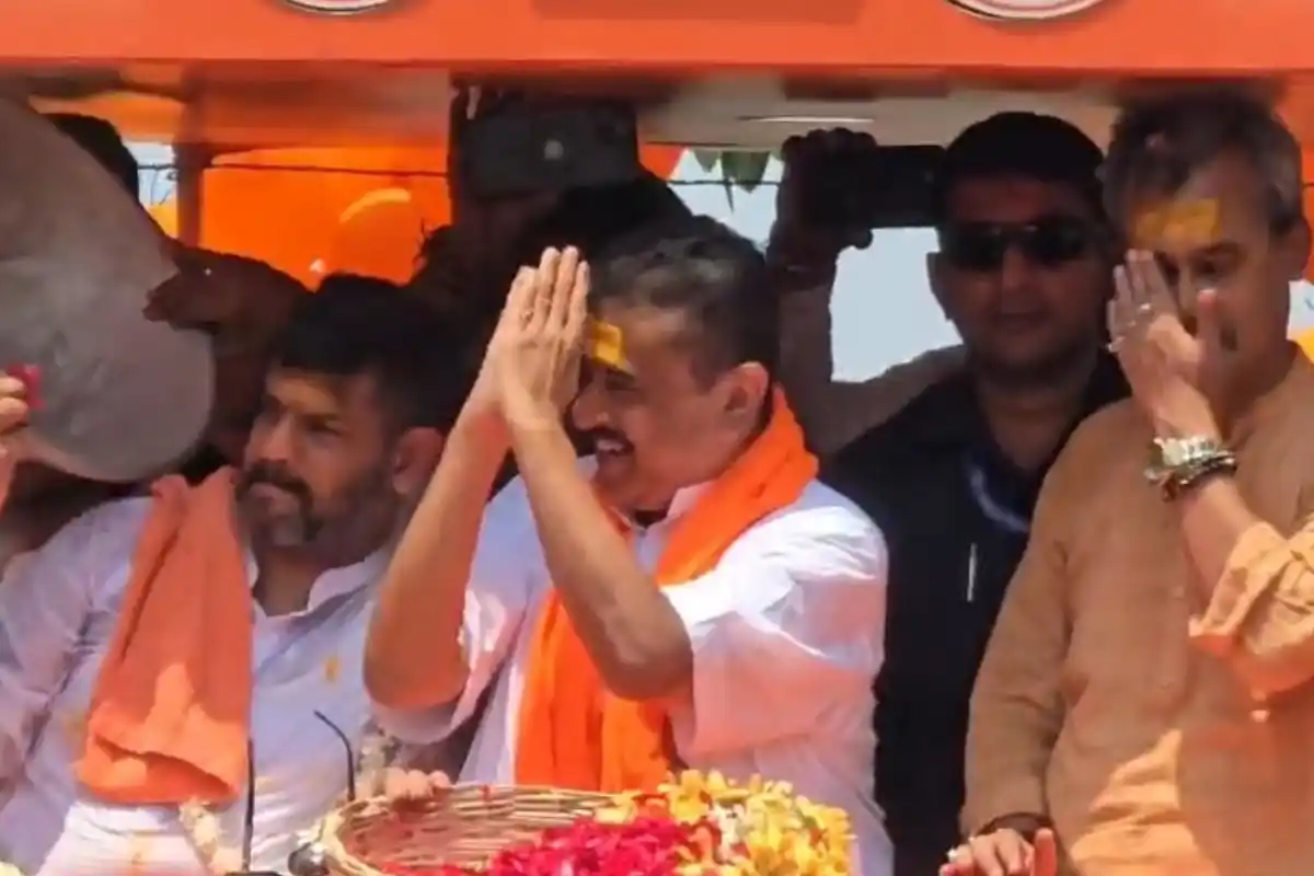 Suvendu Adhikari road show Port constituency Kolkata: भाजपा के प्रचार में उतरे शुभेंदु अधिकारी, कोलकाता में रोड शो