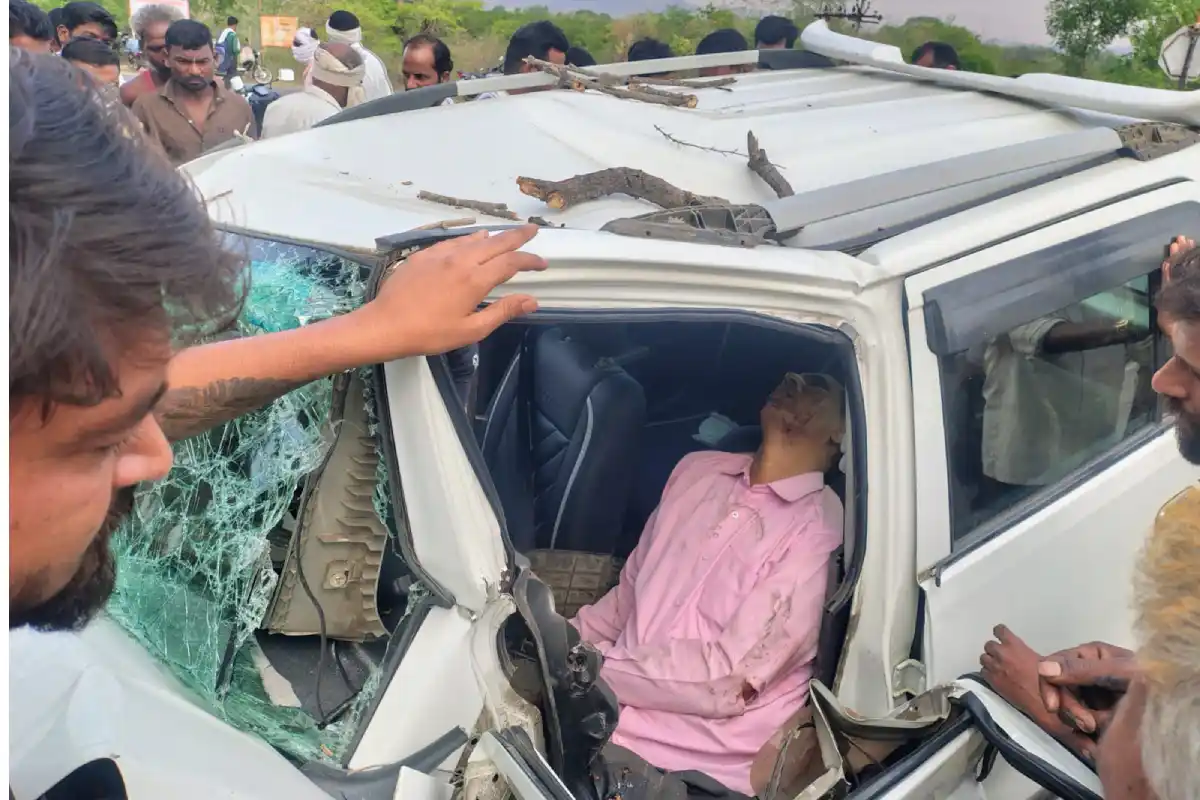 Amravati Warud Road accident family death: अमरावती-वरुड मार्ग पर भीषण हादसा, एक ही परिवार के चार लोगों की मौत