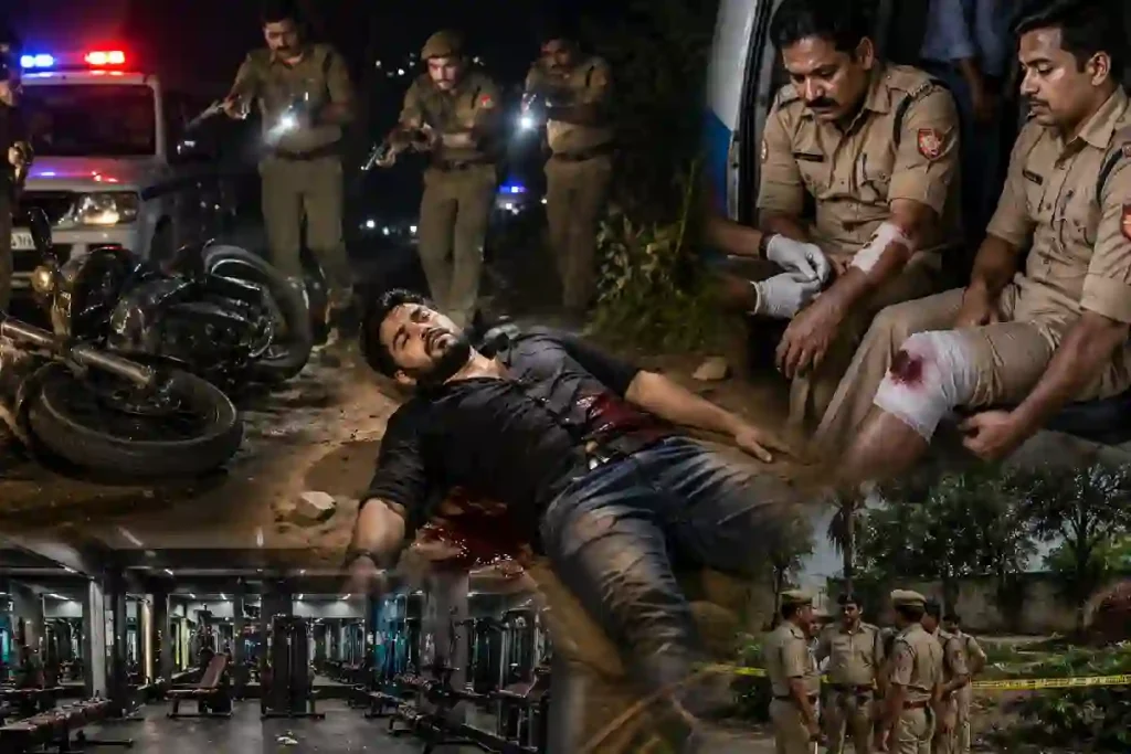 Jitu Saini Encounter: जिम हत्याकांड का मुख्य आरोपी जीतू सैनी पुलिस मुठभेड़ में ढेर, 2 पुलिसकर्मी घायल