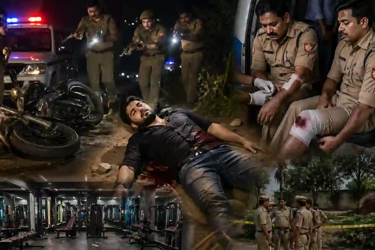 Jitu Saini Encounter: जिम हत्याकांड का मुख्य आरोपी जीतू सैनी पुलिस मुठभेड़ में ढेर, 2 पुलिसकर्मी घायल