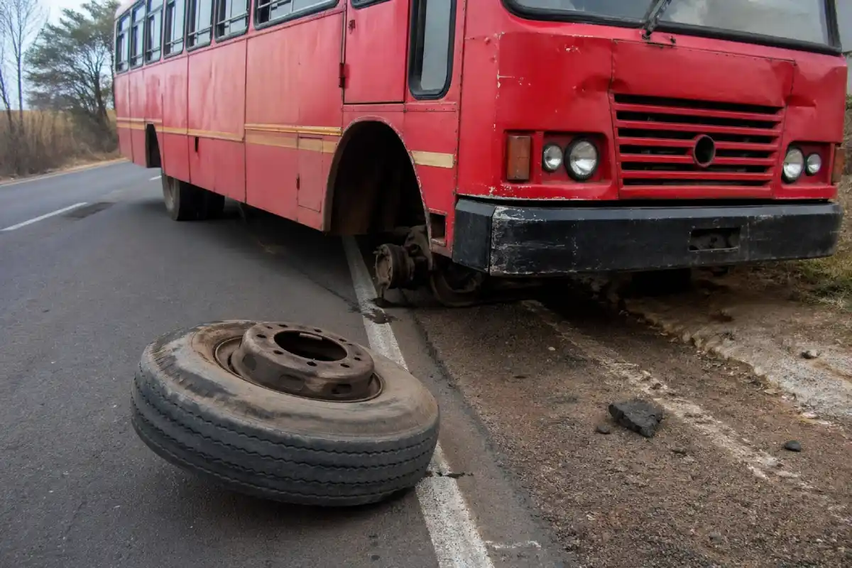 ST bus wheel detached Sakoli Bhandara Maharashtra: साकोली के पास चलते बस का पहिया निकलने से मची अफरा-तफरी, चालक की सूझबूझ से टला बड़ा हादसा