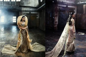 Met Gala 2026 में ईशा अंबानी का जलवा! सोने की साड़ी, शाही गहने और डायमंड्स से सजा ब्लाउज