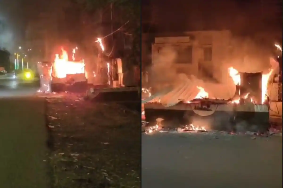 Asansol post poll violence TMC office: आसनसोल में कई तृणमूल कार्यालयों में आग और तोड़फोड़ से बढ़ा तनाव