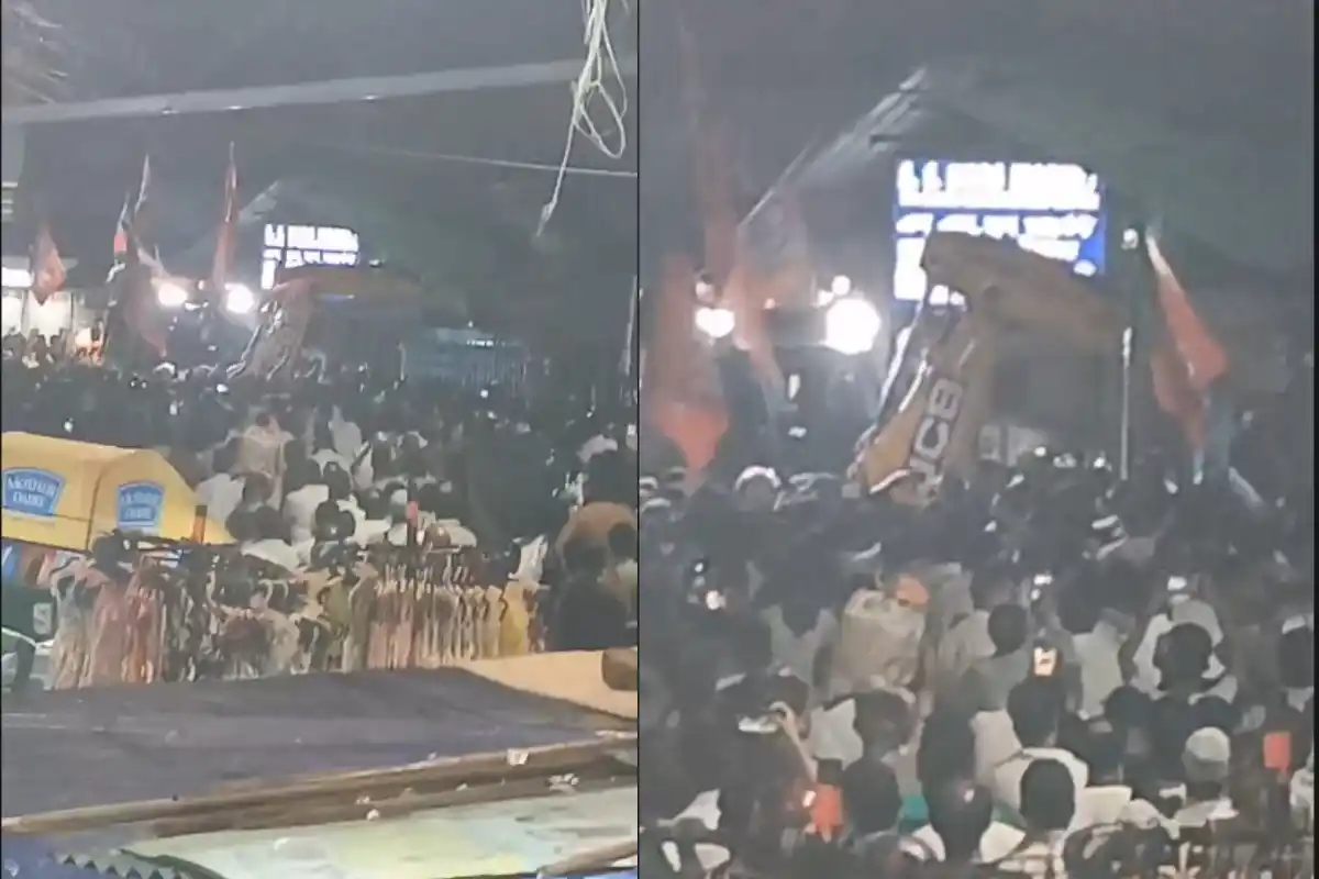 Trinamool Congress party office demolished New Market Kolkata: न्यूमार्केट में तृणमूल पार्टी दफ्तर में तोड़फोड़ और बुलडोजर चलाने का आरोप