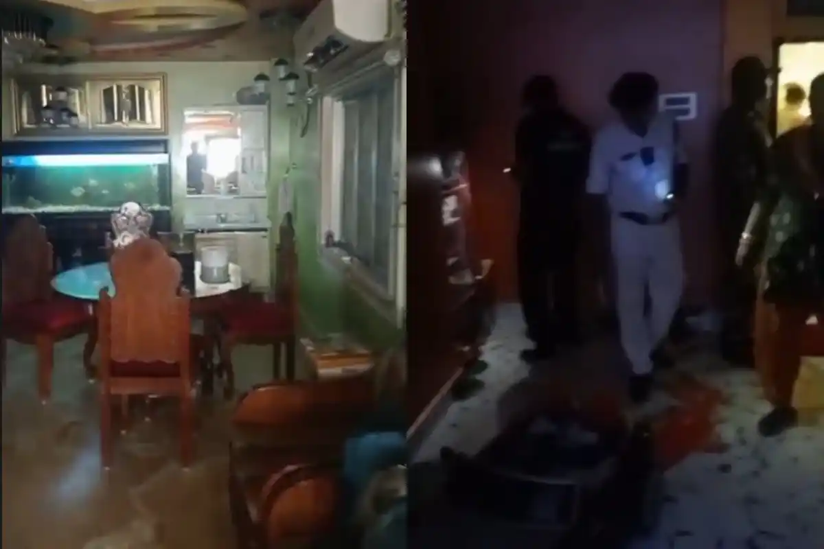 Shamim Ahmed basement luxury flat Howrah viral video: मध्य हावड़ा में फरार आरोपी के गुप्त आलीशान ठिकाने का वीडियो वायरल