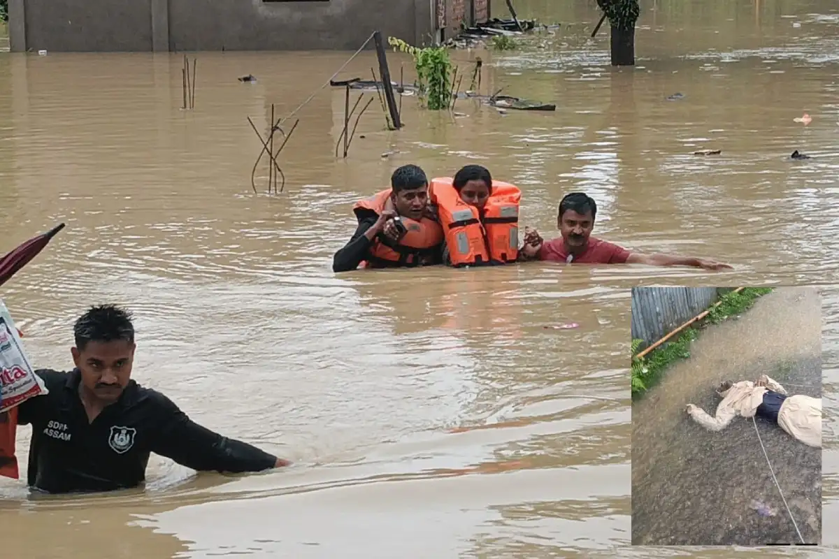 भारी बारिश के बीच दर्दनाक हादसा, बिजली के तार की चपेट में आने से व्यक्ति की मौत