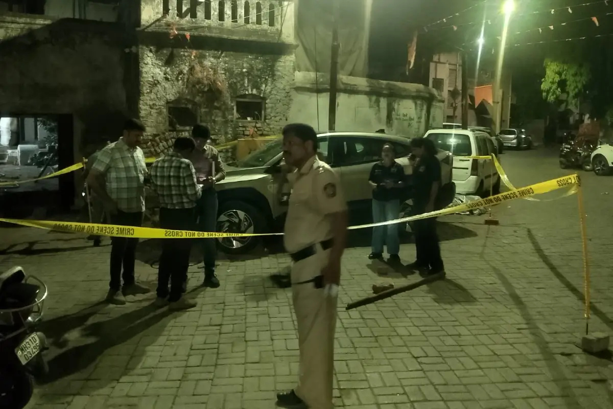 नागपुर के महल इलाके में देर रात फायरिंग से हड़कंप, CCTV में कैद हुए 6 आरोपी