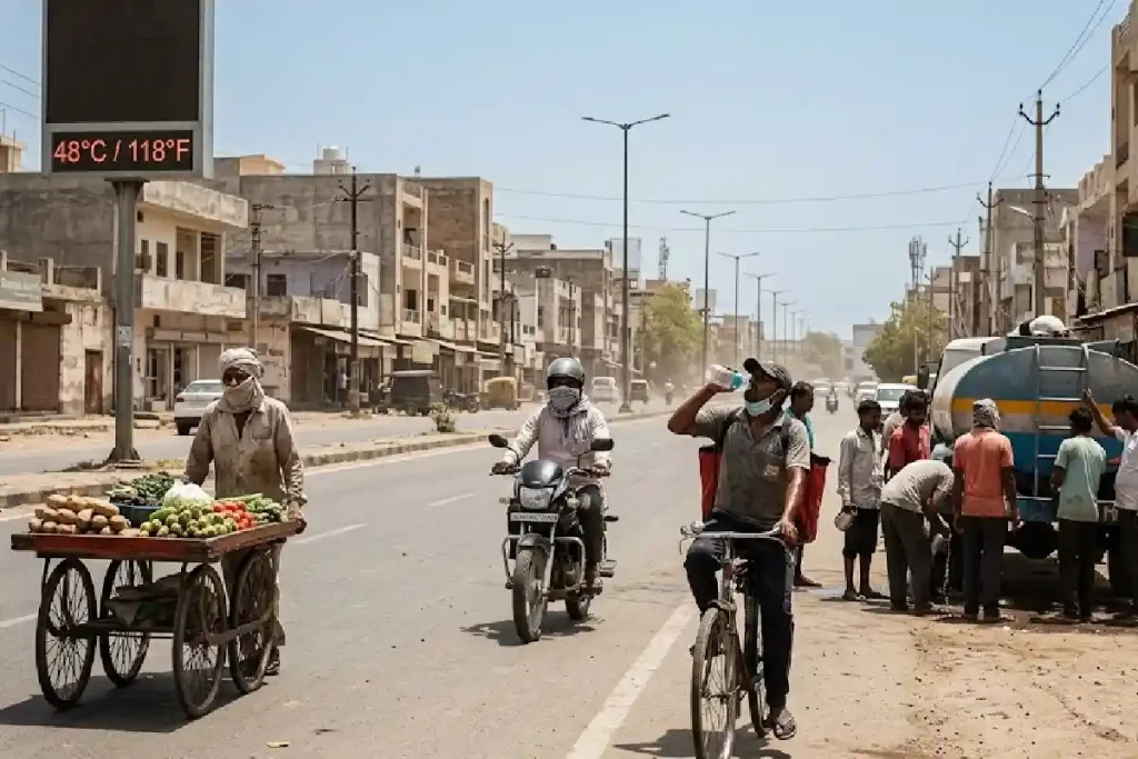 North India Heatwave: आग की भट्ठी बना उत्तर भारत, 48 डिग्री तक पहुंचा पारा