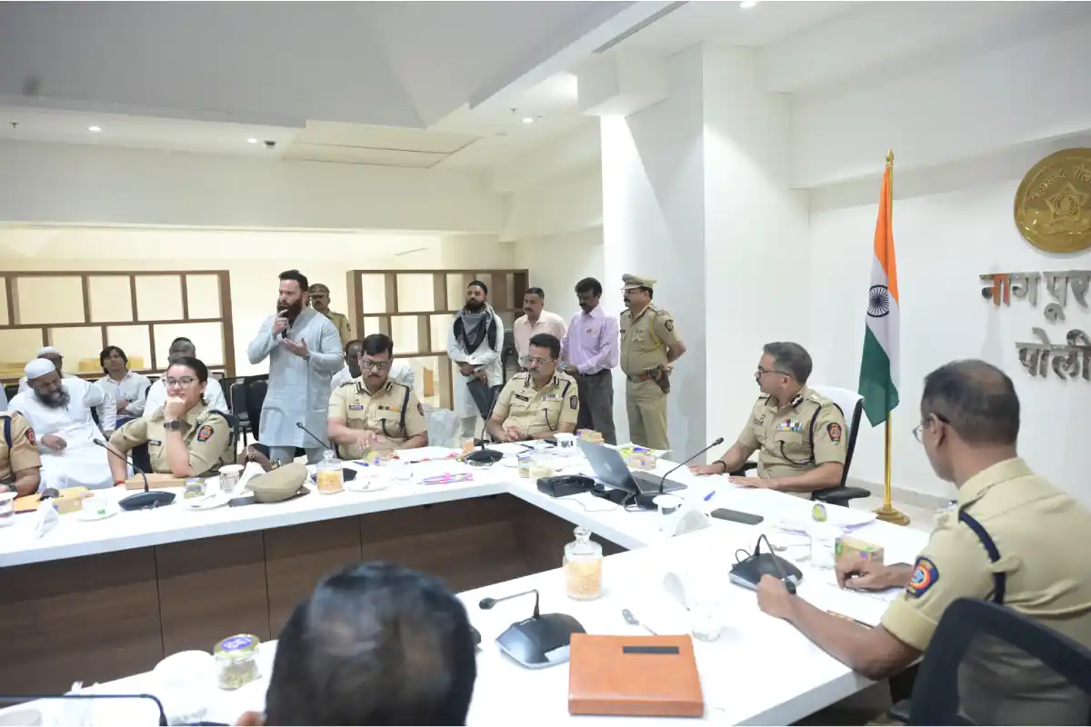 Nagpur police Bakrid cleanliness initiative: नागपुर में बकरी ईद से पहले सफाई और भाईचारे को लेकर पुलिस प्रशासन की बड़ी पहल