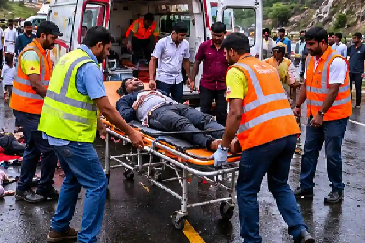 Dhule Laling Ghat Accident