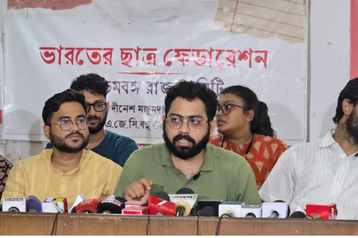 SFI press conference West Bengal education crisis: शिक्षा व्यवस्था को लेकर एसएफआई का बड़ा सवाल, छात्र संघ चुनाव की मांग तेज