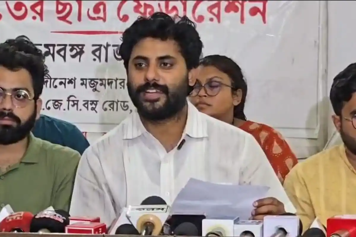 SFI press conference West Bengal education crisis: शिक्षा व्यवस्था को लेकर एसएफआई का बड़ा सवाल, छात्र संघ चुनाव की मांग तेज