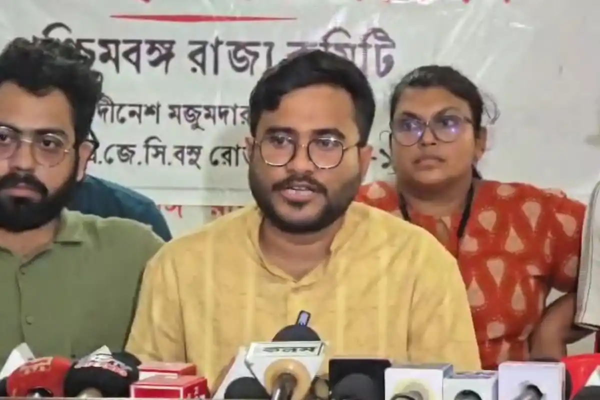SFI press conference West Bengal education crisis: शिक्षा व्यवस्था को लेकर एसएफआई का बड़ा सवाल, छात्र संघ चुनाव की मांग तेज