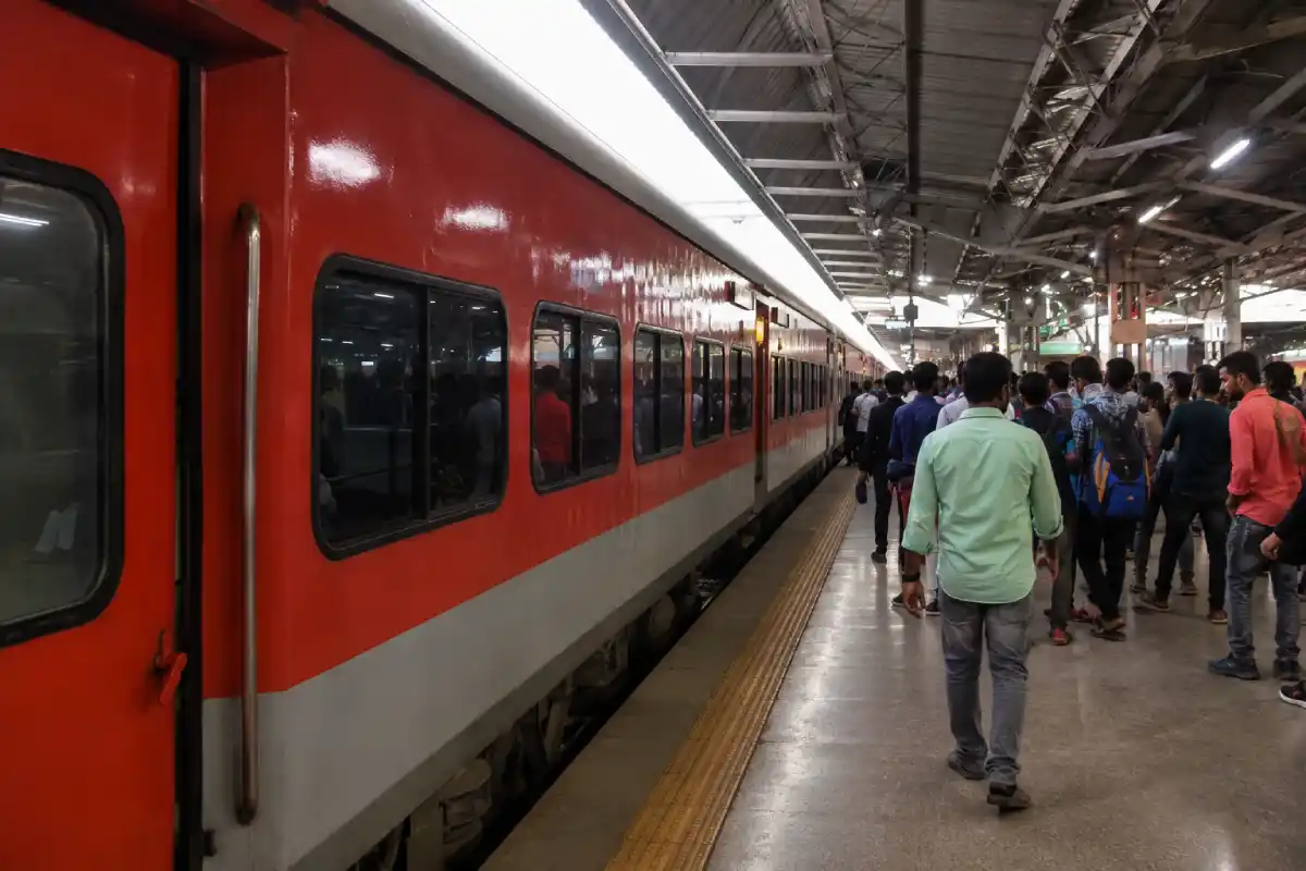 Nagpur Danapur Bengaluru Special Train AC fail passenger protest: एसी सिस्टम खराब होने से यात्रियों ने किया जोरदार हंगामा