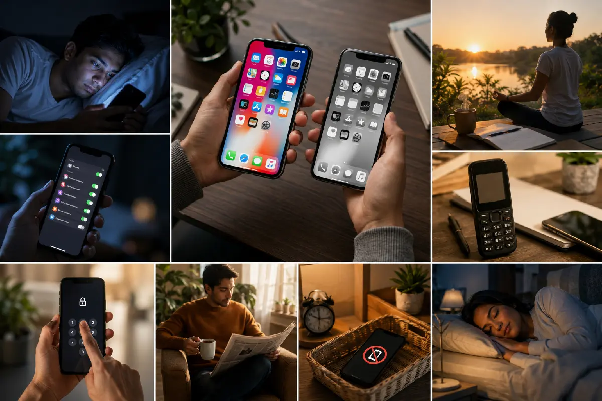 Digital Detox Mobile Addiction: रंगीन स्क्रीन 'ब्लैक एंड व्हाइट', 'डम्ब फोन' की तरफ लौटने का नया ट्रेंड