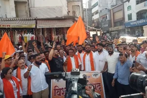 Nagpur News: महाल में अवैध कत्लखानों के विरोध में विश्व हिंदू परिषद का जनआंदोलन
