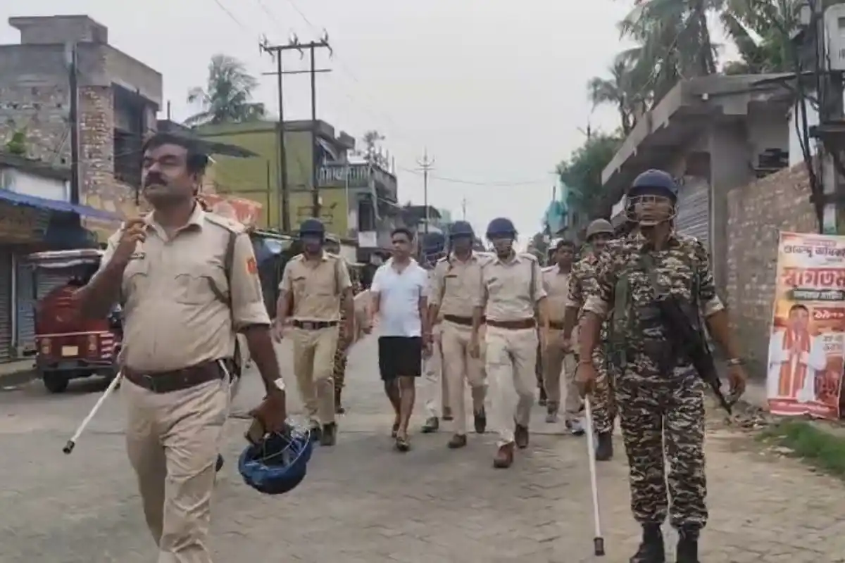 Jahangir Khan Diamond Harbour police crime scene reconstruction: डायमंड हार्बर में गिरफ्तार जाहांगीर को घटनास्थल पर ले जाकर पुलिस ने जांच की प्रक्रिया को आगे बढ़ाया
