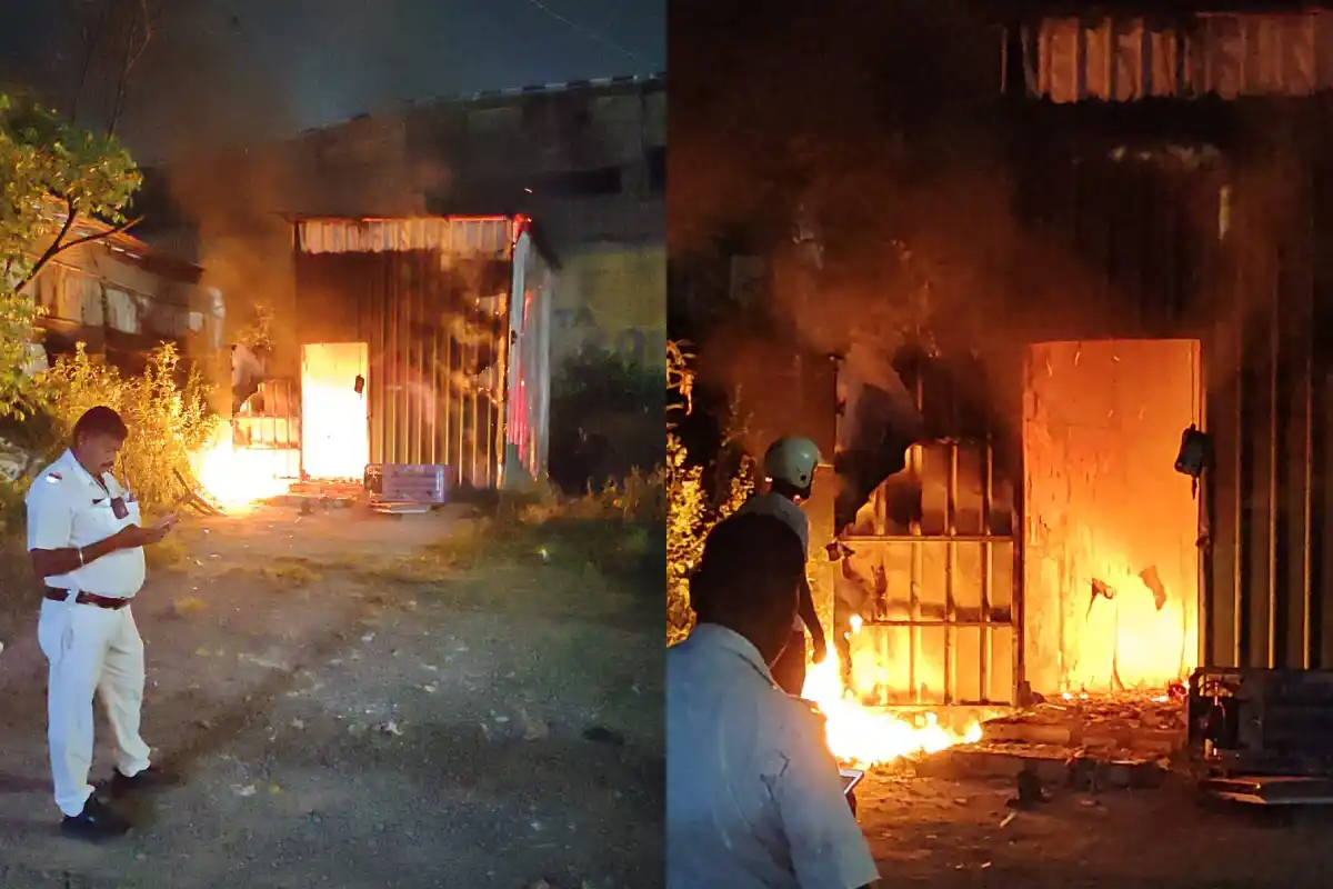 हावड़ा में तृणमूल के पार्टी कार्यालय में आग, भाजपा समर्थित लोगों पर लगा आरोप