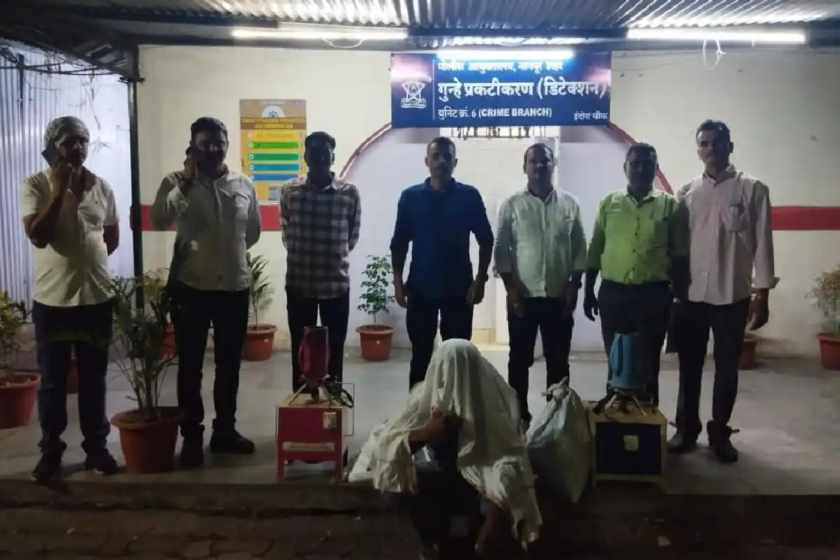 नागपुर में प्रतिबंधित सुगंधित तंबाकू की बिक्री पर पुलिस की बड़ी कार्रवाई, एक आरोपी गिरफ्तार