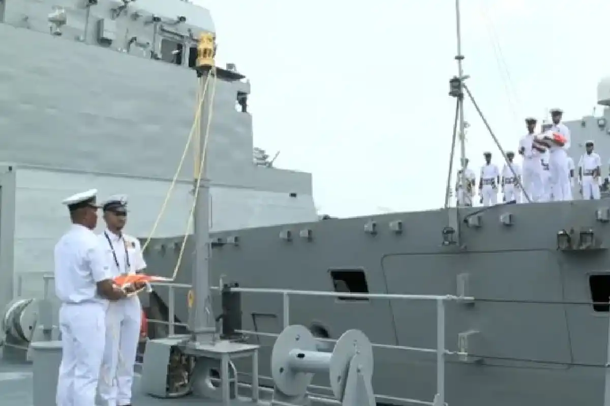 PM Modi Three Navy Warships Commissioned Kolkata: कोलकाता में तीन नए युद्धपोत नौसेना में शामिल, प्रधानमंत्री नरेंद्र मोदी रहे मौजूद