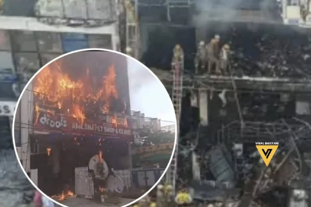 Lucknow Coaching Center Fire