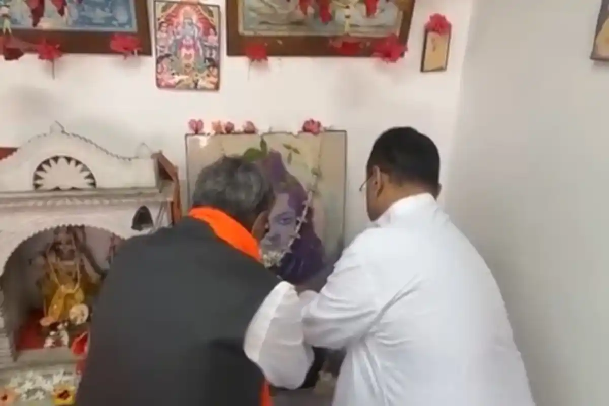 West Bengal budget session temple prayer Suvendu Adhikari: बजट पेश होने से पहले मुख्यमंत्री शुभेंदु अधिकारी ने विधानसभा मंदिर में की पूजा