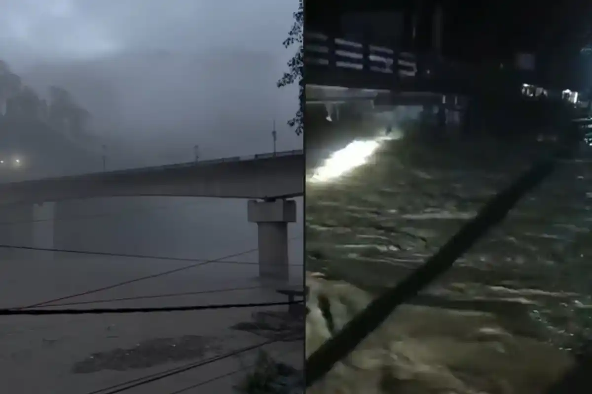 Teesta River Water Level Rise Sikkim Flood: लगातार बारिश के बाद तिस्ता का जलस्तर बढ़ा, कई इलाकों में बाढ़ का खतरा