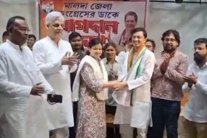 Prasenjit Das rejoins Congress Malda: मालदा में तृणमूल छोड़ फिर कांग्रेस में लौटे प्रसेंजीत दास, जिले की राजनीति में नई चर्चा